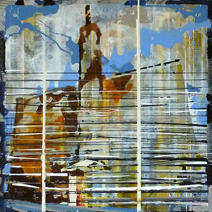 Boymans, Acrylic on canvas, 60x60 cm